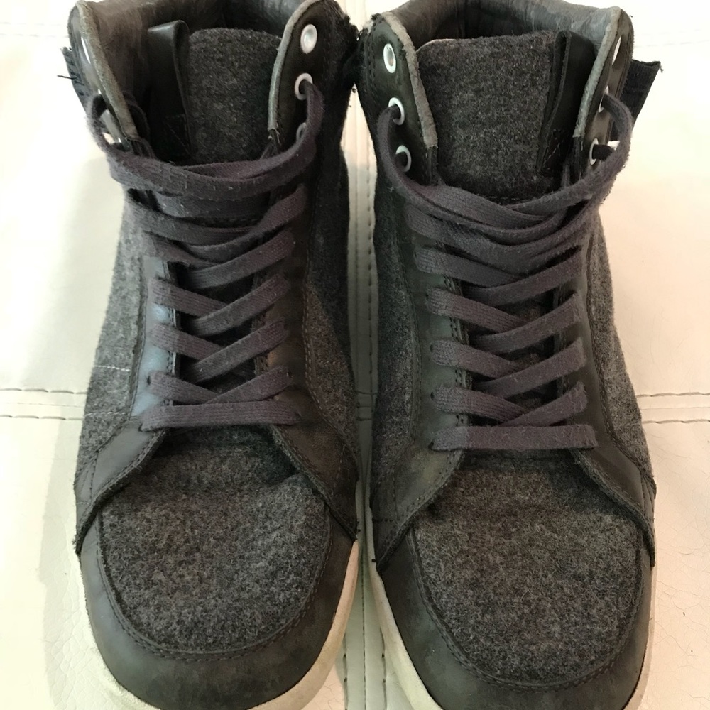 Clae Wool Hightop Sneakers